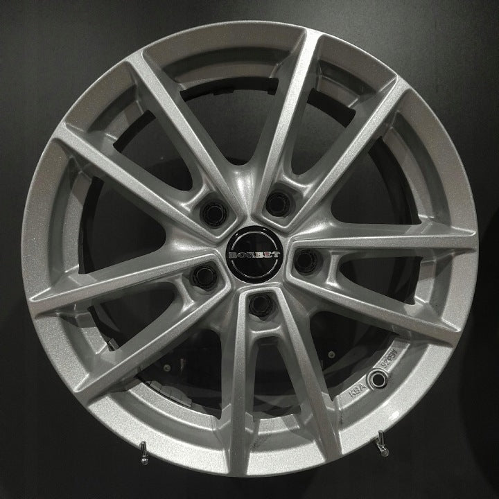 4x Alufelge 16 Zoll 6.5" 5x112 44ET Silber Mercedes-Benz W176 W177 Rim Wheel FEL4240335103cg