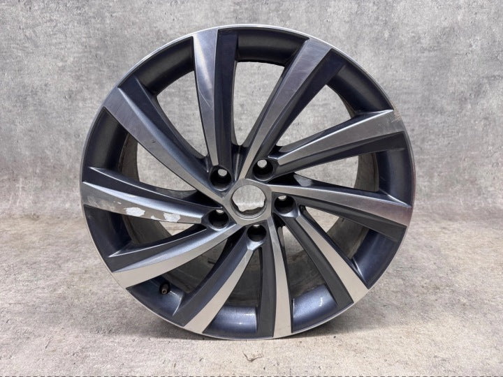 1x Alufelge 18 Zoll 7.5" 5x112 48ET Glanz 5E3601025AS Skoda Octavia Iv Rim Wheel FEL9334632244ar