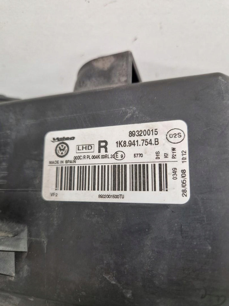 Frontscheinwerfer VW Scirocco 1K8941754B Xenon Rechts Scheinwerfer Headlight SCH2212763835rx