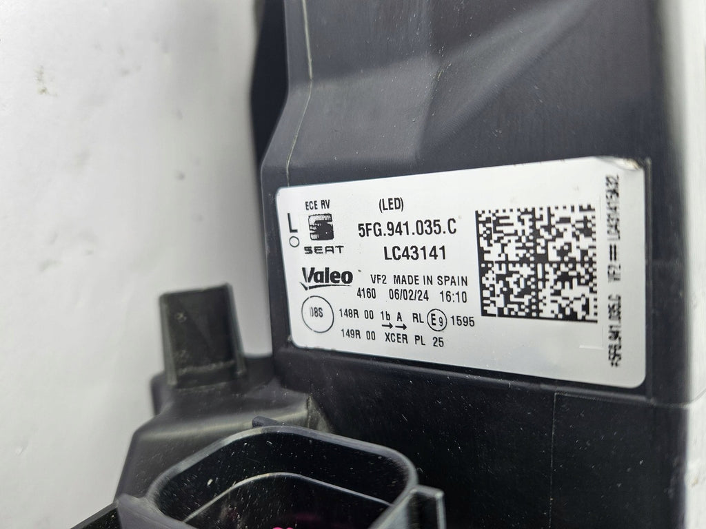 Frontscheinwerfer Seat Leon 5FB941035C Vorderseite Scheinwerfer Headlight
