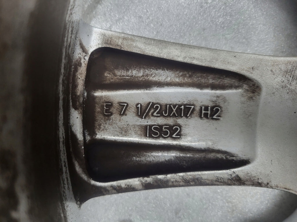 1x Alufelge 17 Zoll 7.5" 5x112 52ET Glanz Silber 6868276 Mini Countryman F60 FEL1328327277ca