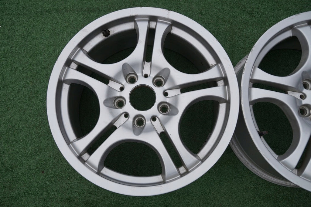 1x Alufelge 17 Zoll 7.5" 5x120 41ET Glanz Silber 2229180 BMW 3 E36 E46 Rim Wheel FEL7125685464xr