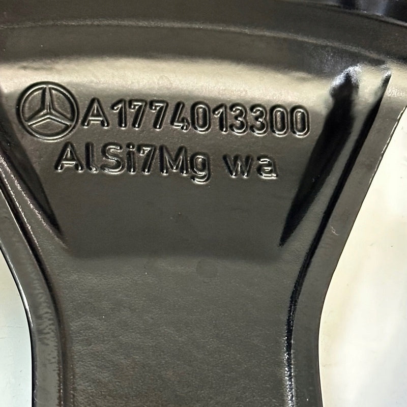 1x Alufelge 18 Zoll 7.5" 5x112 49ET Glanz Schwarz A1774013300 Mercedes-Benz FEL7926034809yv