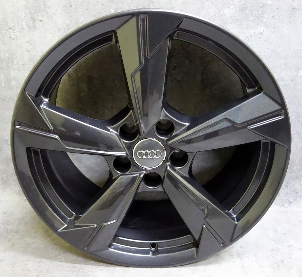 4x Alufelge 18 Zoll 8.0" 5x112 39ET Glanz Silber 4K0601025 Audi A6 C8 Rim Wheel