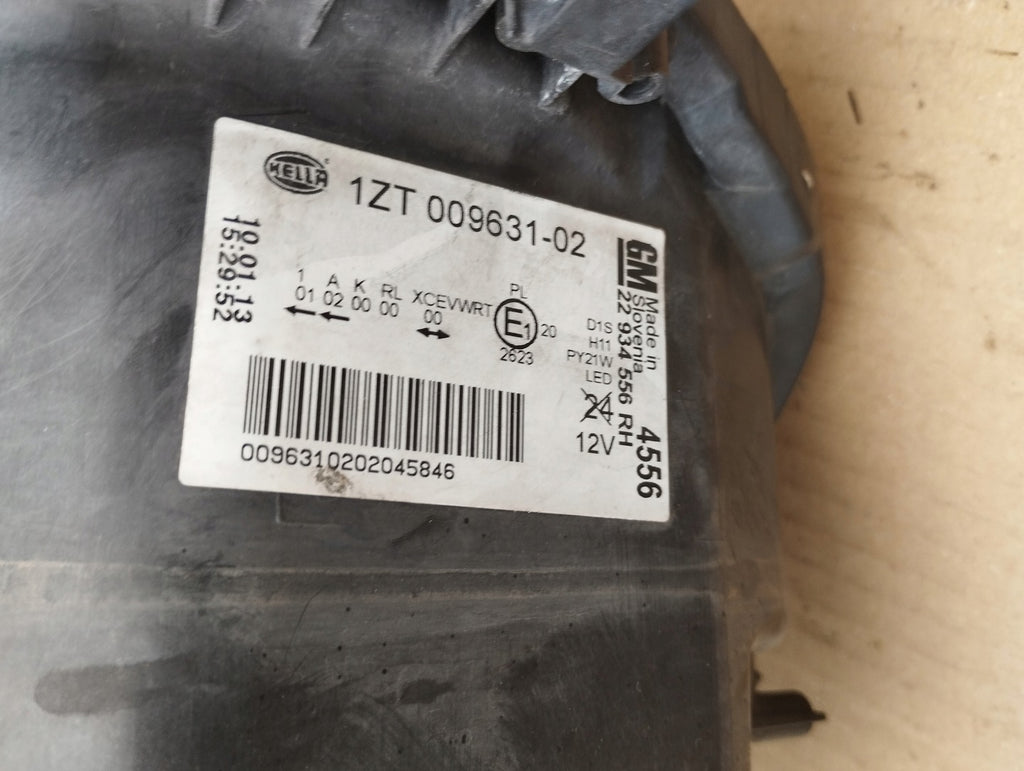 Frontscheinwerfer Opel Insignia A 1ZT009631-02 22934556RH Bi-Xenon Rechts SCH8111936505rt