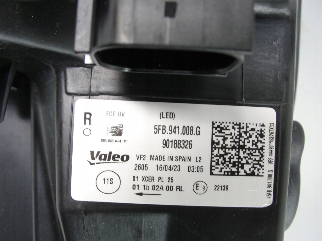 Frontscheinwerfer Seat Leon 5FB941008G Full LED Rechts Scheinwerfer Headlight