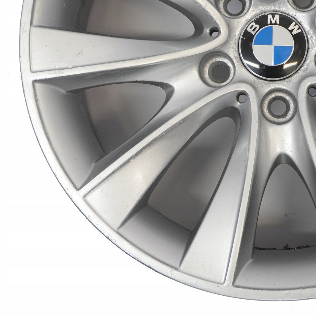 1x Alufelge 18 Zoll 8.0" 5x120 30ET Glanz Schwarz 6851075 BMW F01 F02 Rim Wheel FEL9315096881mn