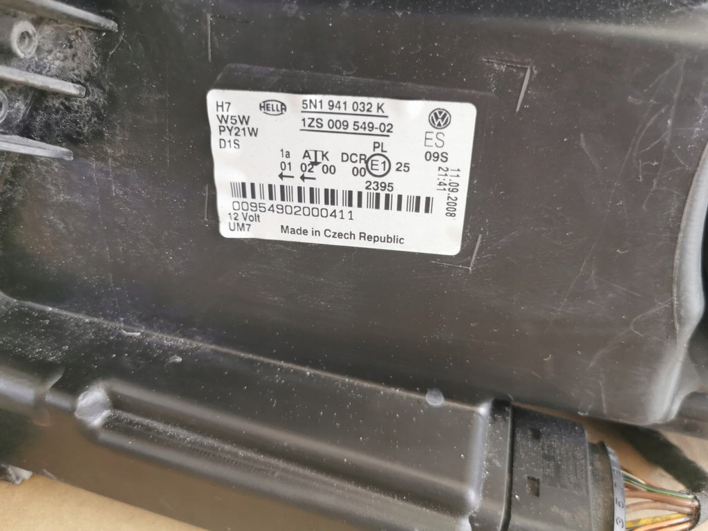 Frontscheinwerfer VW Tiguan Ein Satz Scheinwerfer Headlight SCH2153918619hz