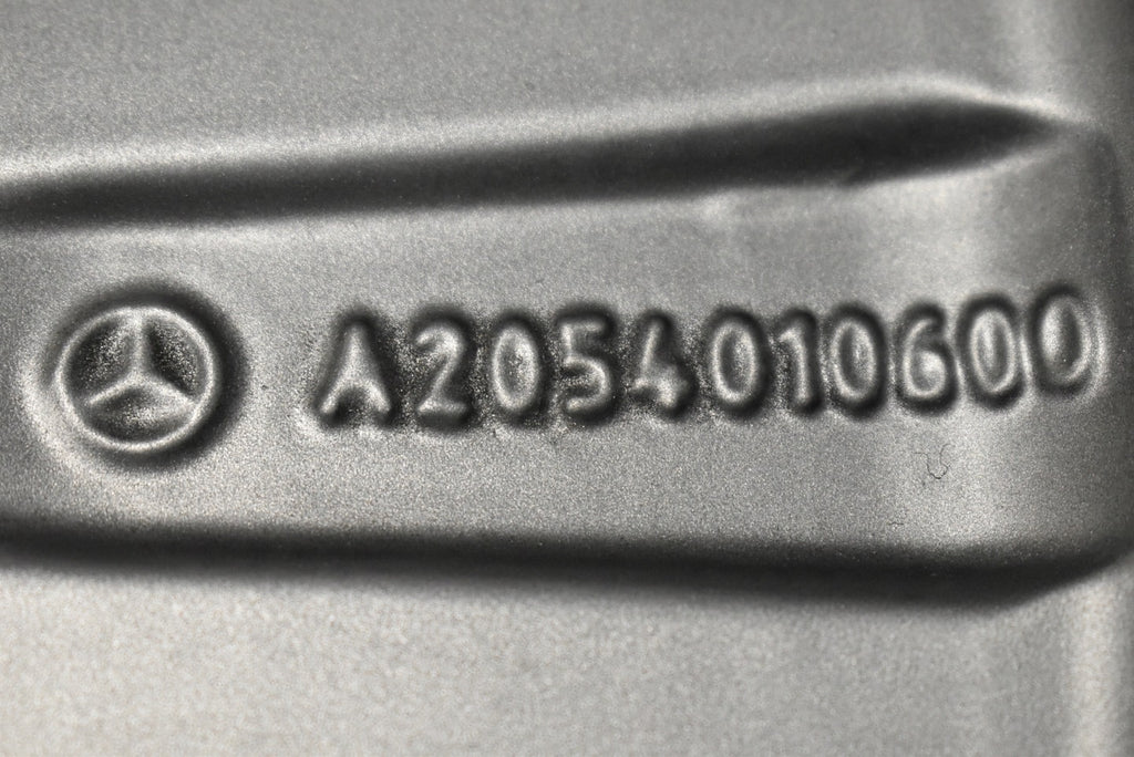 4x Alufelge 18 Zoll 7.5" 5x112 44ET Glanz Grau A2054010600 Mercedes-Benz