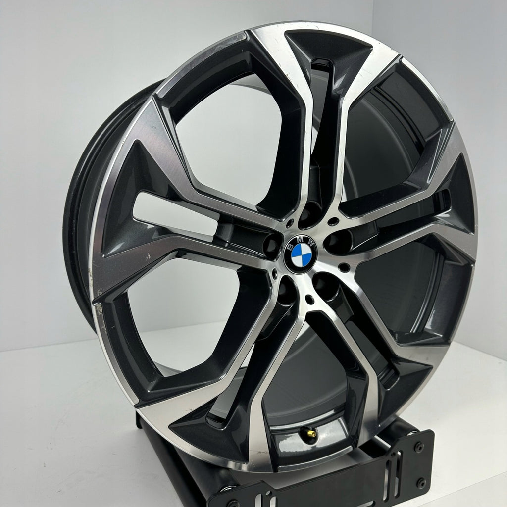 1x Alufelge 21 Zoll 10.5" 5x112 43ET Glanz Graphit 6885460 BMW G05 G06 Mg FEL2930447179xc