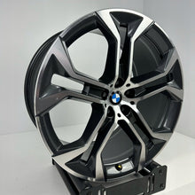 Load image into Gallery viewer, 1x Alufelge 21 Zoll 10.5" 5x112 43ET Glanz Graphit 6885460 BMW G05 G06 Mg FEL2930447179xc