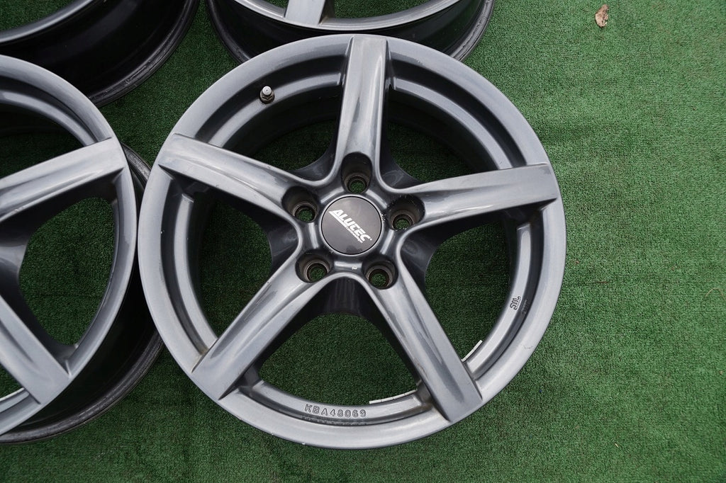 4x Alufelge 16 Zoll 6.5" 5x112 42ET Graphit VW Passat Cc B7 Sharan Golf I FEL8849813556al