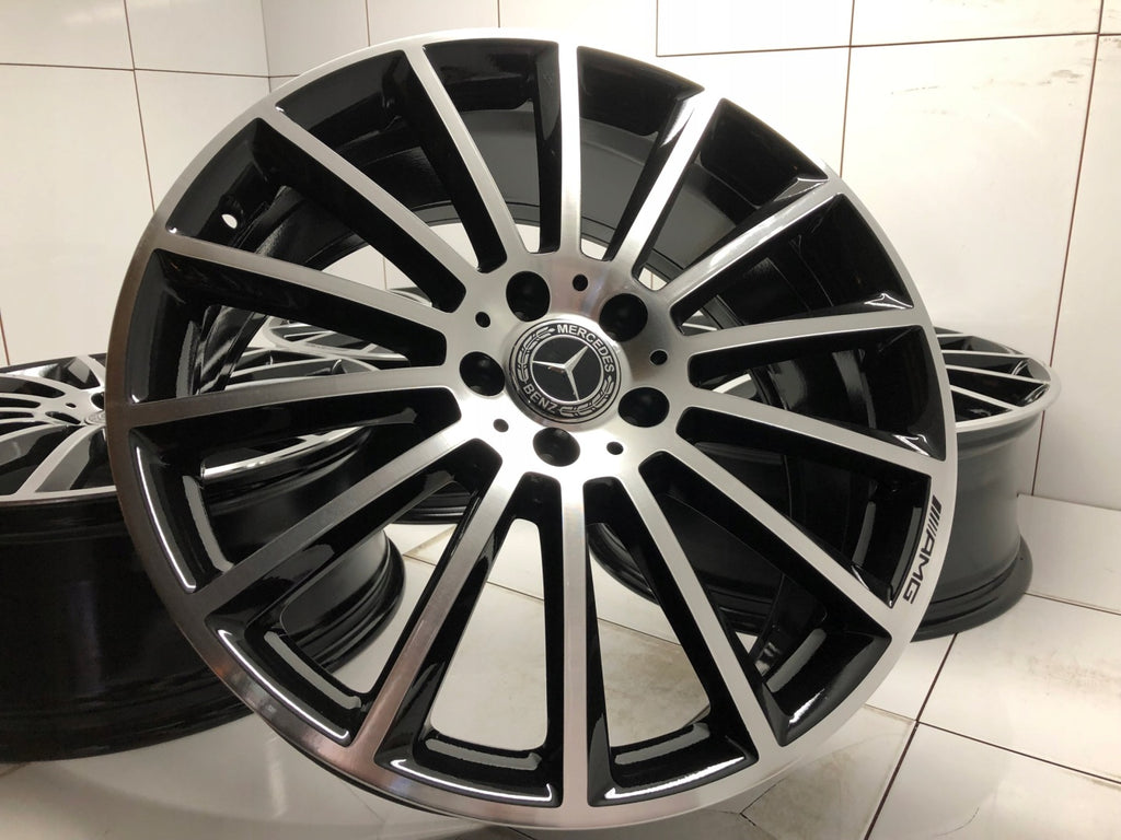 4x Alufelge 20 Zoll 8.0" 5x112 43ET Glanz Schwarz A2134012200 Mercedes-Benz Amg FEL5487350311cj
