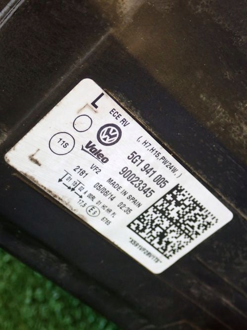 Frontscheinwerfer VW Golf VII 5G1941005 Links Scheinwerfer Headlight SCH3658527220mu