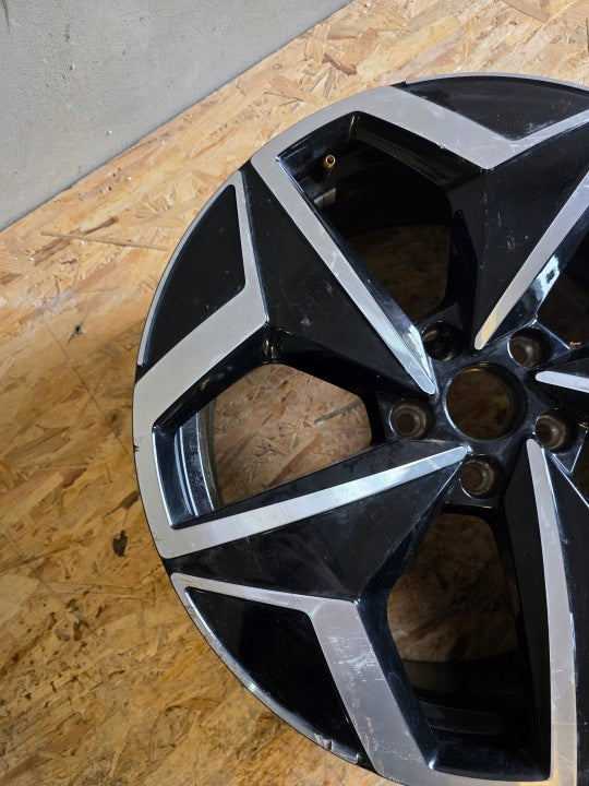 1x Alufelge 18 Zoll 7.5" 5x112 50ET Glanz Schwarz 10A601025H VW I Rim Wheel FEL7427320485bw
