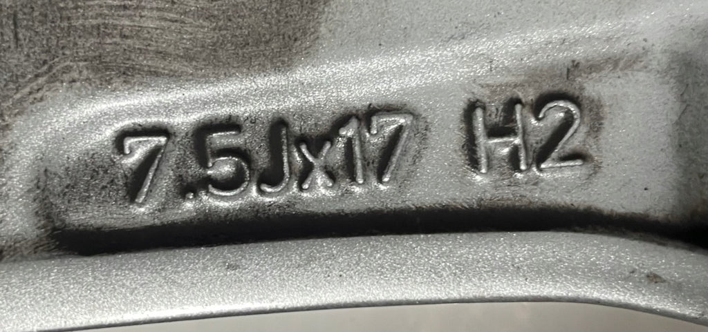 1x Alufelge 17 Zoll 7.5" 5x112 47ET Glanz Silber A2044011000 Mercedes-Benz W204 FEL7139842406ff