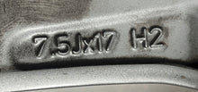 Laden Sie das Bild in den Galerie-Viewer, 1x Alufelge 17 Zoll 7.5" 5x112 47ET Glanz Silber A2044011000 Mercedes-Benz W204 FEL7139842406ff