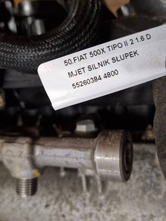Motor Fiat Tipo 500x 55260384 1.6 Diesel Engine Unkomplett MOT6131464674bz