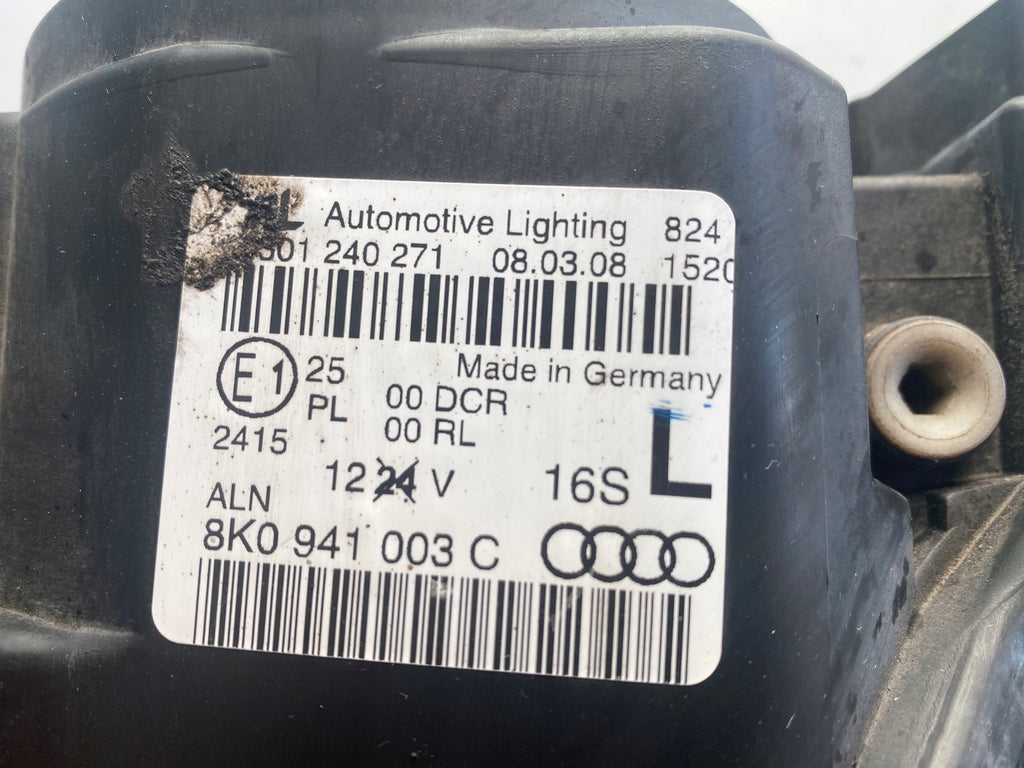 Frontscheinwerfer Audi A4 B8 8K0941003C Xenon Links Scheinwerfer Headlight