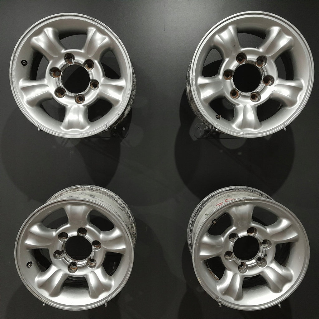 4x Alufelge 15 Zoll 7.0" 6x139.7 Nissan Rim Wheel FEL2646314507zw
