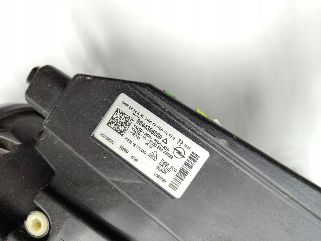 Frontscheinwerfer Opel Mokka 9844356080 LED FALSE Scheinwerfer Headlight SCH3402433655wi