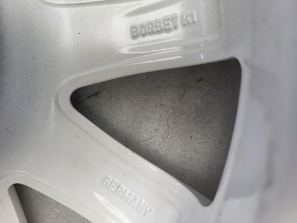 1x Alufelge 15 Zoll 4.5" 4x100 35ET Glanz Weiß PZ493-90673 Toyota Aygo Rim Wheel FEL7868911857hx
