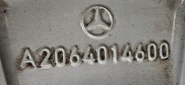 1x Alufelge 17 Zoll 8.0" 5x112 A2064014600 Mercedes-Benz Rim Wheel FEL6817835636ap