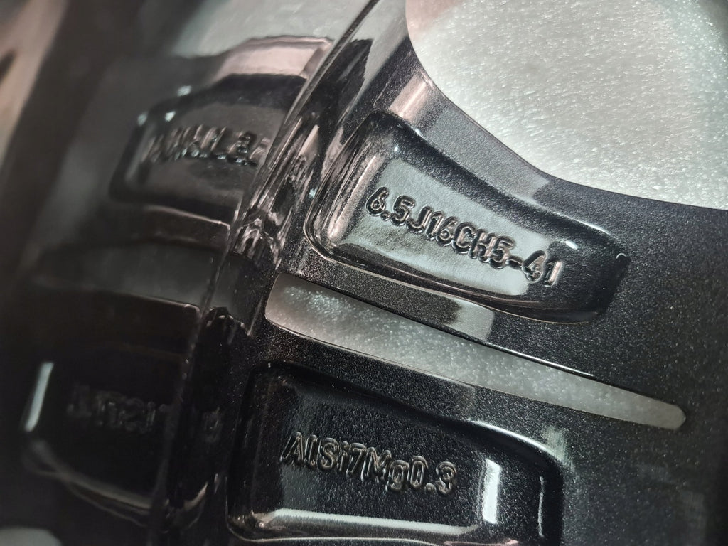 1x Alufelge 16 Zoll 6.5" 5x114.3 41ET 403003241 Mg Megane Iv Rim Wheel FEL3721248357pb