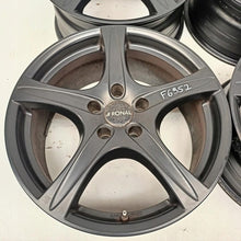 Laden Sie das Bild in den Galerie-Viewer, 4x Alufelge 18 Zoll 8.0" 5x114.3 40ET Glanz Schwarz 56R880508 Hyundai I FEL8073879170cd