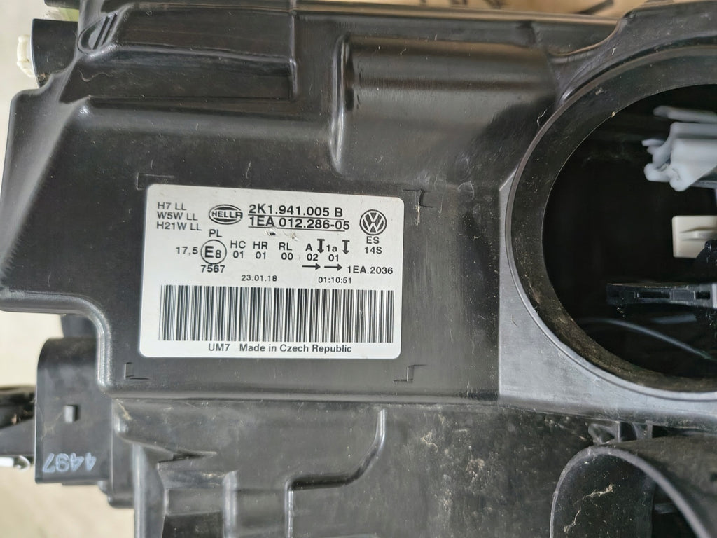 Frontscheinwerfer VW Caddy 2K1941005B Links Scheinwerfer Headlight SCH6374844874tm
