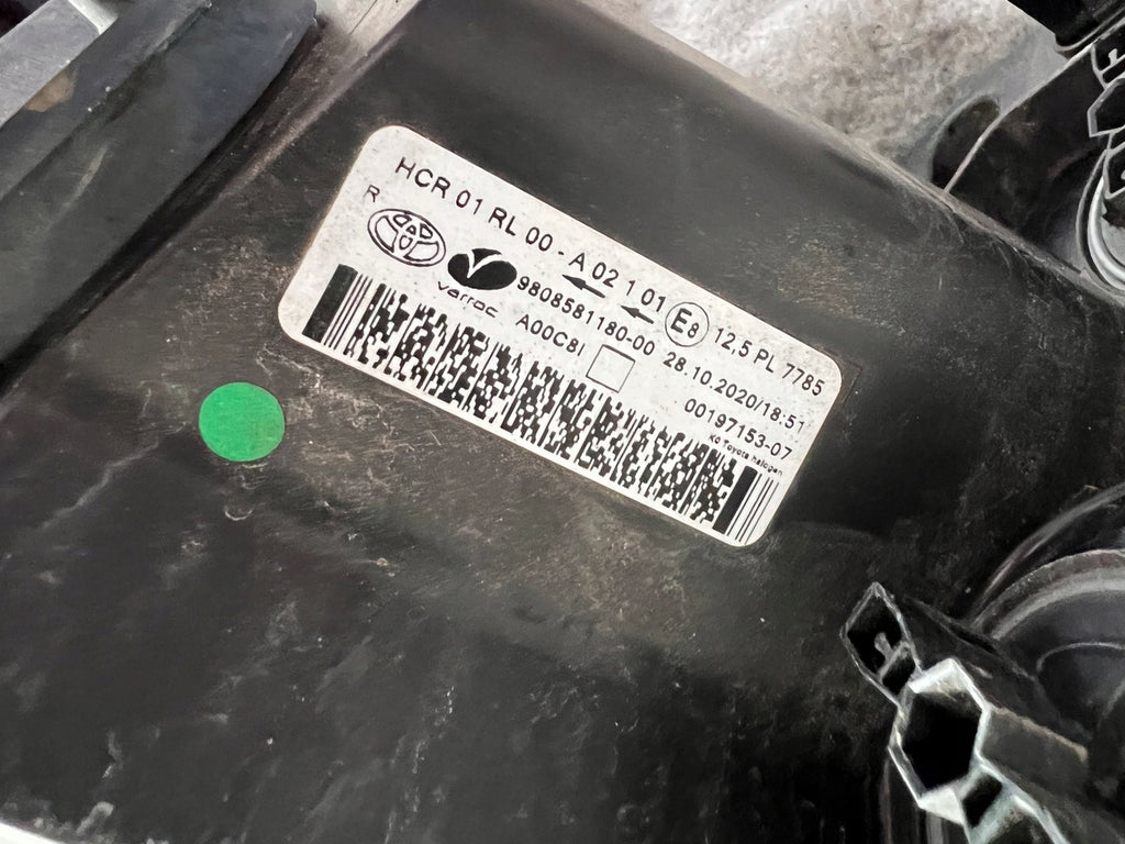 Frontscheinwerfer Toyota Proace 9808581180 Rechts Scheinwerfer Headlight SCH3726116694db