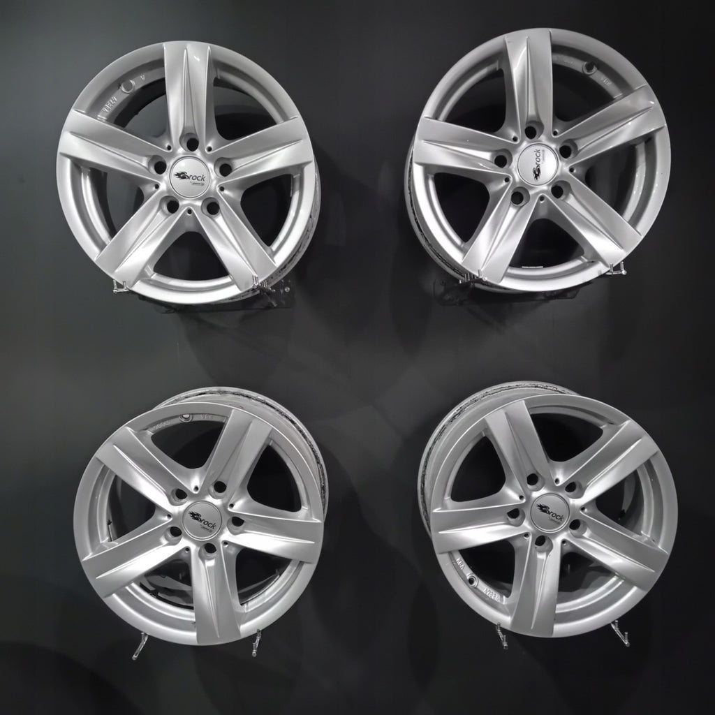 4x Alufelge 16 Zoll 7.0" 5x120 34ET KBA47384 BMW E46 E91 F30 E90 F31 Rim Wheel FEL3945227063nq