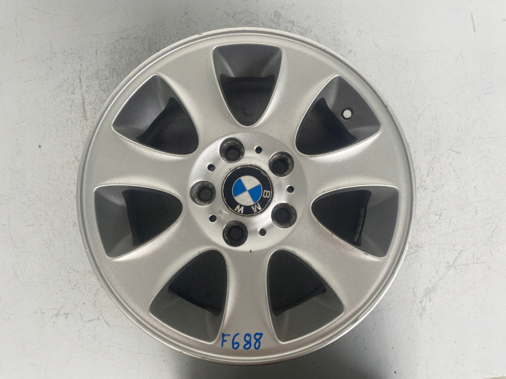 1x Alufelge 16 Zoll 7.0" 5x120 44ET Glanz Silber 6769402 BMW 1 Coupe E87 FEL2961166825la