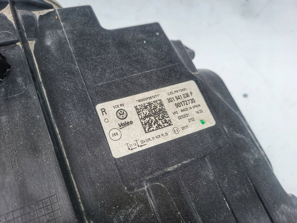 Frontscheinwerfer VW Passat 3G1941036P LED Rechts Scheinwerfer Headlight SCH7120097457md