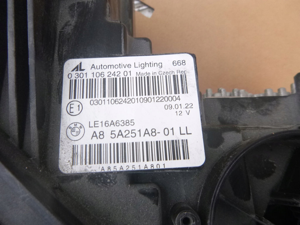 Frontscheinwerfer BMW 3 G21 G20 A85A251A8-01 Rechts Scheinwerfer Headlight SCH8262657317rk