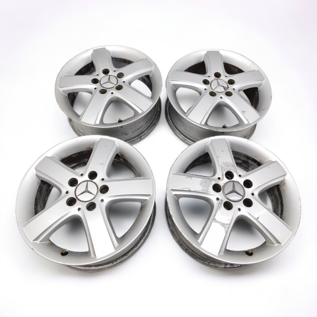 4x Alufelge 16 Zoll 6.0" 5x112 46ET A1694010302 Mercedes-Benz W245 Rim Wheel