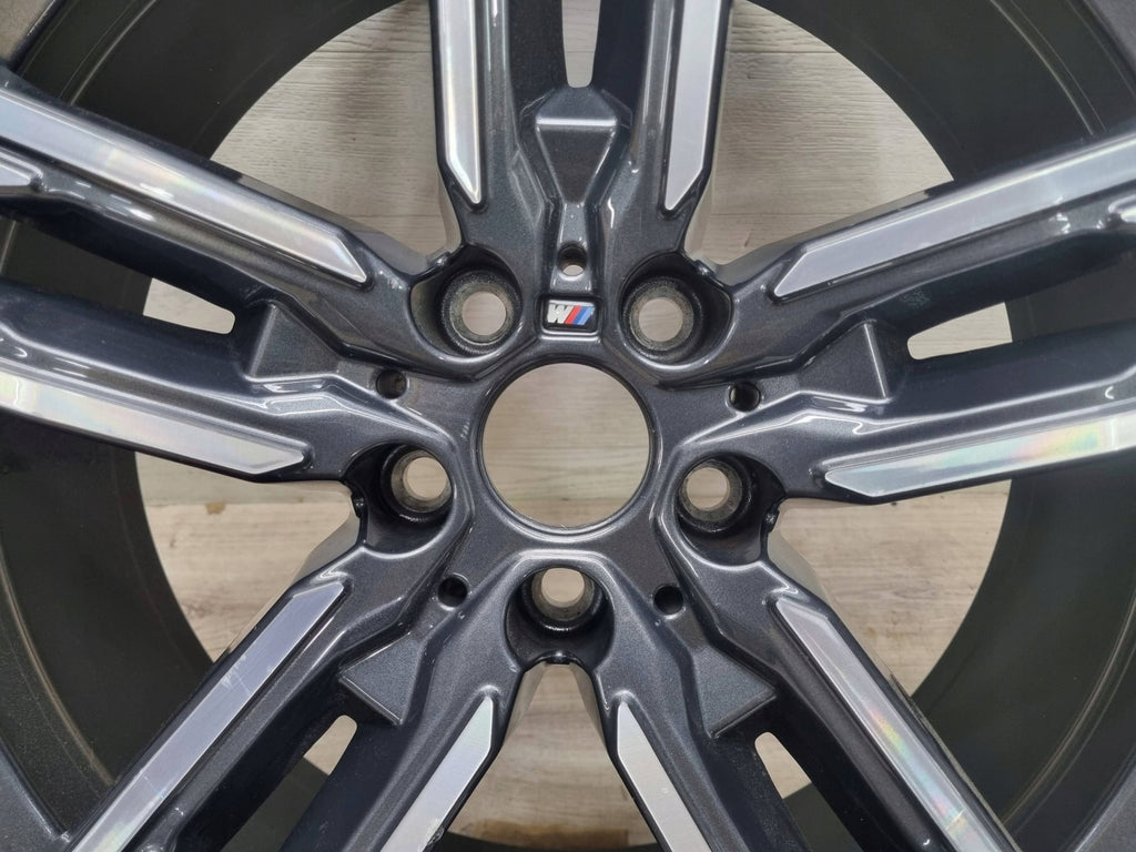 1x Alufelge 19 Zoll 8.0" 5x112 26ET Glanz Graphit 8090019 BMW 8 G14 G15 Mg FEL5736022799pg
