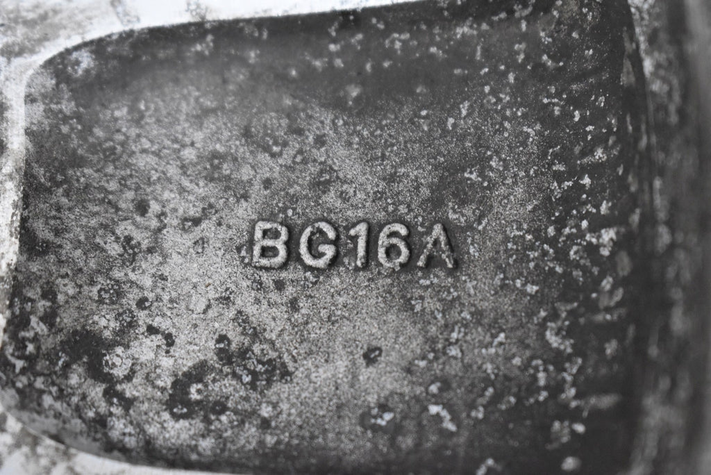 1x Alufelge 16 Zoll 6.0" 4x100 55ET Glanz Grau BG16A Nissan Micra K12 Rim Wheel