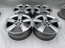 Laden Sie das Bild in den Galerie-Viewer, 4x Alufelge 17 Zoll 7.5" 5x112 54ET Glanz Silber BMW6855087 BMW Rim Wheel FEL1764327056tv