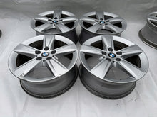 Load image into Gallery viewer, 4x Alufelge 17 Zoll 7.5" 5x112 54ET Glanz Silber BMW6855087 BMW Rim Wheel FEL1764327056tv