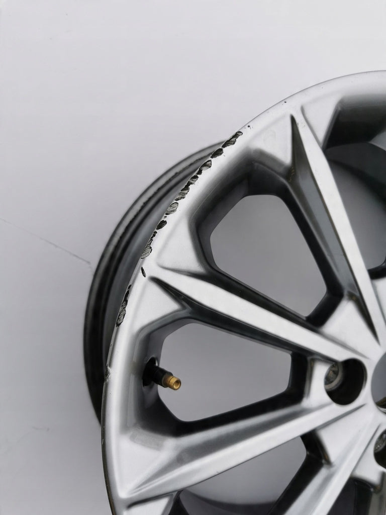 1x Alufelge 17 Zoll 7.0" 4x108 47,5ET Glanz Silber H1BC-1007-D1A Ford Fiesta