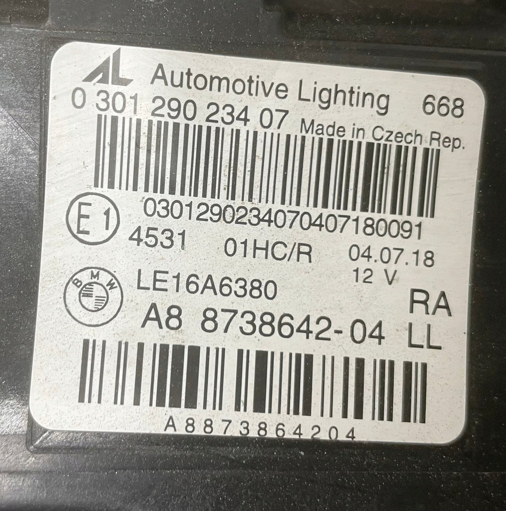 Frontscheinwerfer BMW 2 F45 F46 8738642 LED Rechts Scheinwerfer Headlight SCH8652551403lb