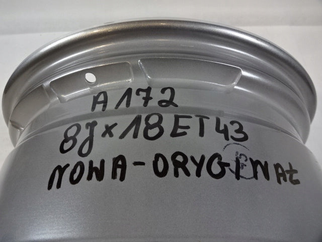 1x Alufelge 18 Zoll 8.0" 5x112 43ET A1724012802 Mercedes-Benz Slc R172 Slk FEL5957597139ye