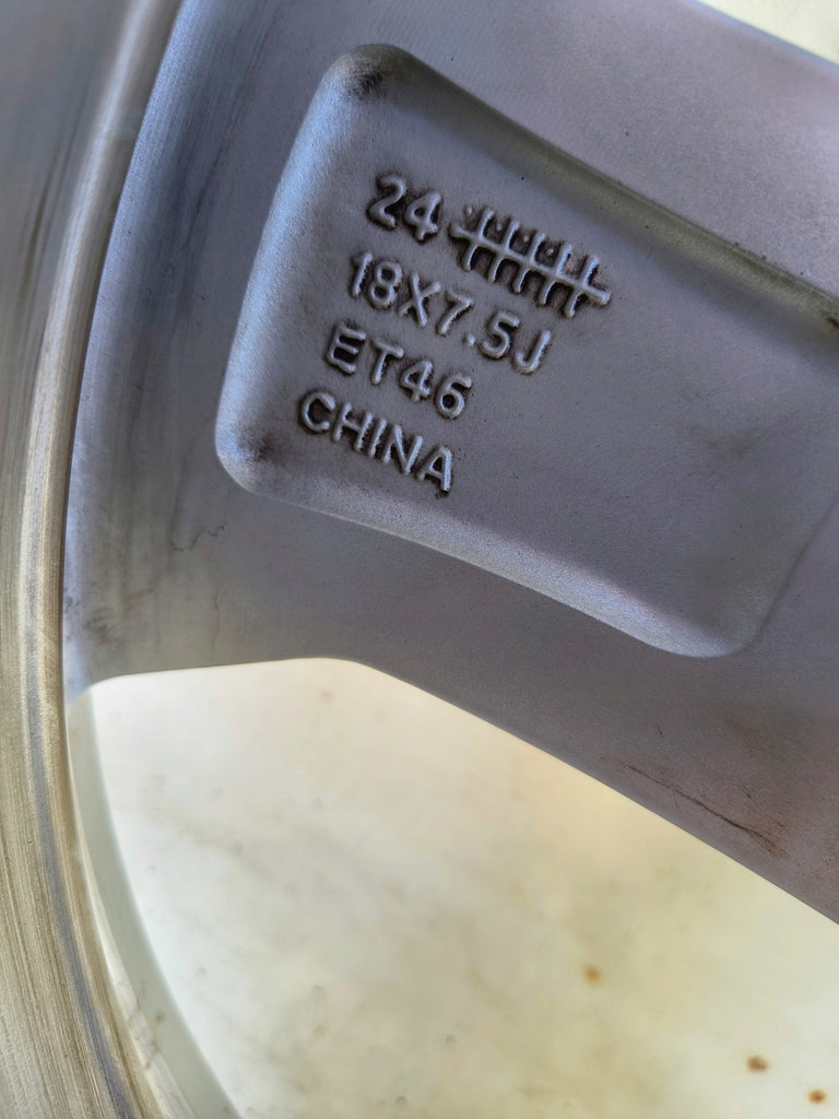 1x Alufelge 18 Zoll 7.5" 5x108 46ET 80000277 312010 Volvo Rim Wheel