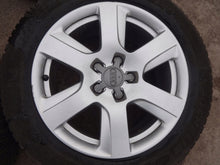 Laden Sie das Bild in den Galerie-Viewer, 1x Alufelge 17 Zoll 7.5" 5x112 Schwarz 4G0601025L Audi C5 A4 B6 B7 Rim Wheel FEL8528857446pd