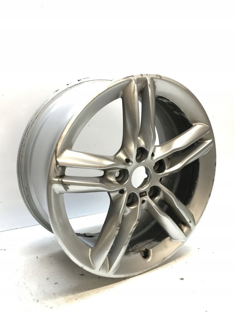1x Alufelge 17 Zoll 7.5" 5x120 54ET Glanz Silber 7848601 BMW 2 F45 F46 Rim Wheel