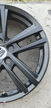 Laden Sie das Bild in den Galerie-Viewer, 1x Alufelge 16 Zoll 6.0" 5x100 45ET Matt Schwarz KBA51055 Seat I Ibiza Rim Wheel FEL3100335405lz
