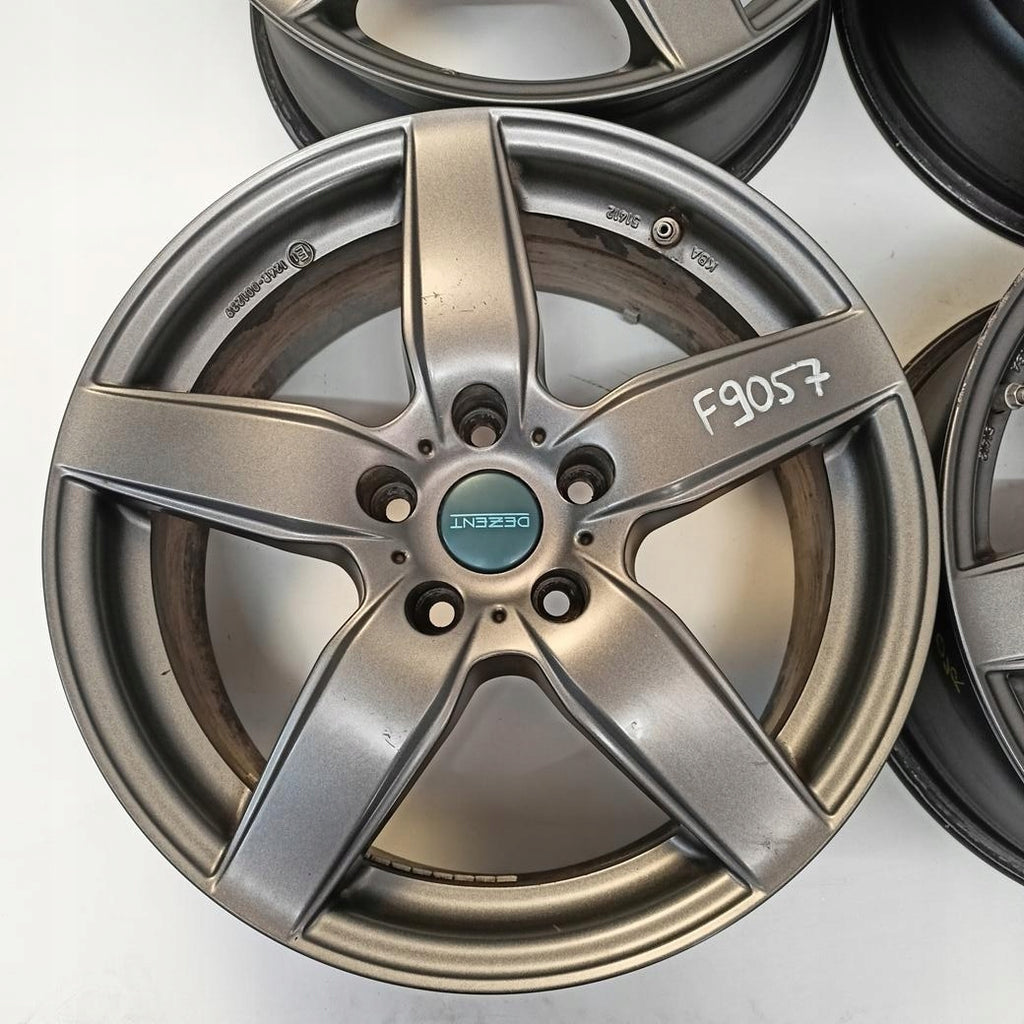 4x Alufelge 17 Zoll 7.5" 5x112 54ET Glanz Grau BMW 2 F45 1 F40 F46 Rim Wheel FEL5525954222fk