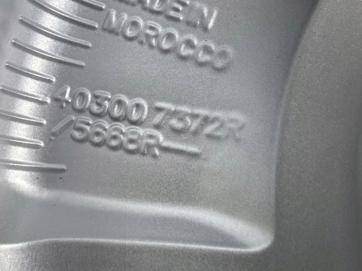 1x Alufelge 16 Zoll 6.5" 5x114.3 50ET Glanz Silber 403007372R Dacia Duster FEL3441889539uc