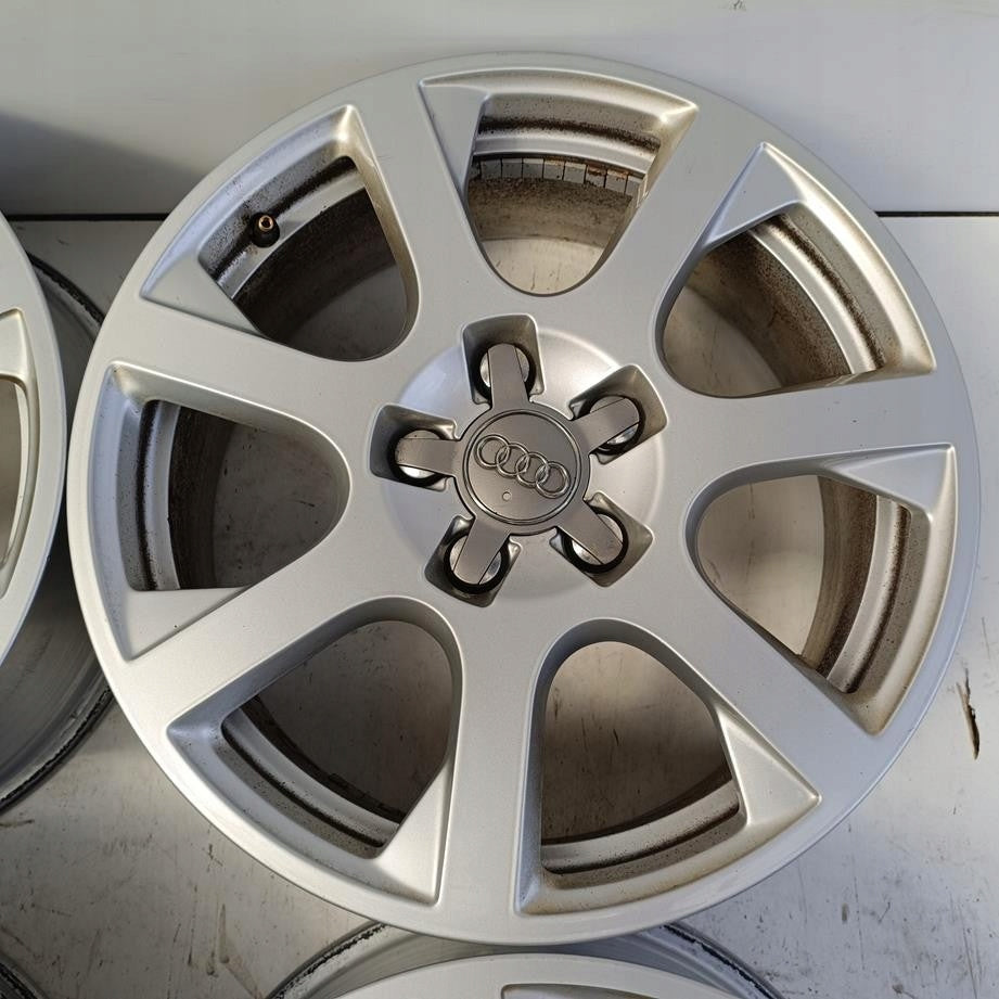 4x Alufelge 17 Zoll 7.0" 5x112 37ET Glanz Silber 8R0601025E Audi Q5 Rim Wheel FEL9086977629ga